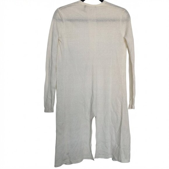 *Theory Cream Lightweight Knit Cardigan – S - Picture 3 of 7
